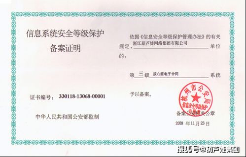 硬核认证铸就卓越 葫芦娃集团网络技术服务的不二之选